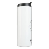 Modernes Logo-Unternehmen Thermosbecher (Nach links gedreht)