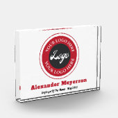 Modernes Logogeschäft Fotoblock (Links)