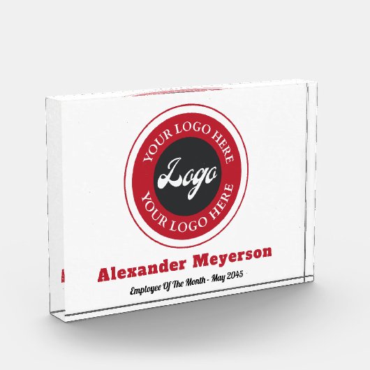 Modernes Logogeschäft Fotoblock (Links)