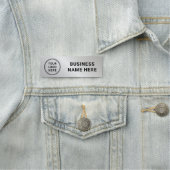 Modernes Logounternehmen Beruflich Namensschild (Beispiel)