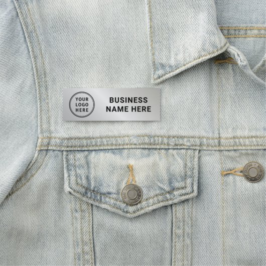 Modernes Logounternehmen Beruflich Namensschild (Beispiel)