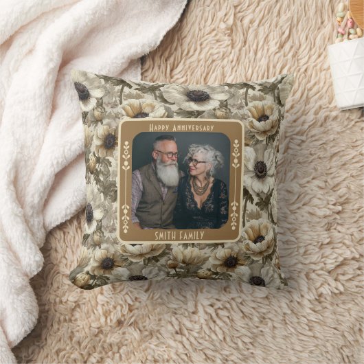 Modernes Lovebird Relationship Kissen (Decke)