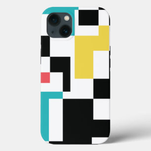 Modernes, lustiges, buntes geometrisches Design Case-Mate iPhone Hülle