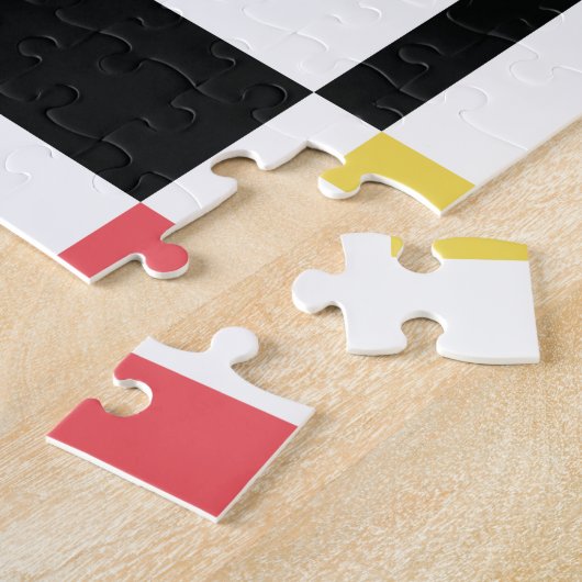 Modernes, lustiges, buntes geometrisches Design Puzzle (Seite)
