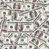 Modernes, lustiges Geschenk für Geldliebhaber mit  Duschvorhang