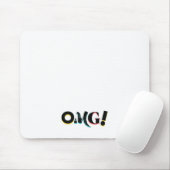 Modernes, lustiges, lebendiges, kühnes, trendiges  mousepad (Mit Mouse)
