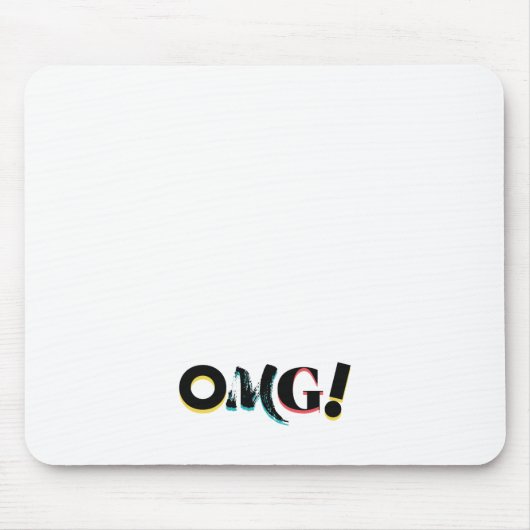 Modernes, lustiges, lebendiges, kühnes, trendiges  mousepad (Vorne)