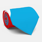 Modernes Luxemburg luxuriöse Flag Souvenir Krawatte (Gerollt)