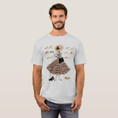 Modernes Mädchen 32 T-Shirt (Vorne ganz)