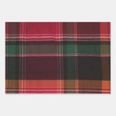 Modernes Madras Kariert Square Pattern Karibik Geschenkpapier Set (Vorderseite 3)