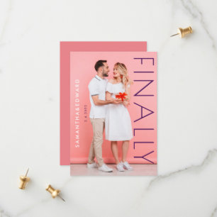 Modernes Magazin Look Endlich Foto Save The Date