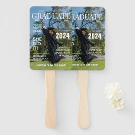 Modernes Magazine Foto Abschluss Fächer