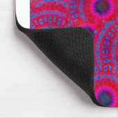 MODERNES MANDALA ROSE FARBE PINK MOUSEPAD (Ecke)