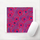 MODERNES MANDALA ROSE FARBE PINK MOUSEPAD (Mit Mouse)