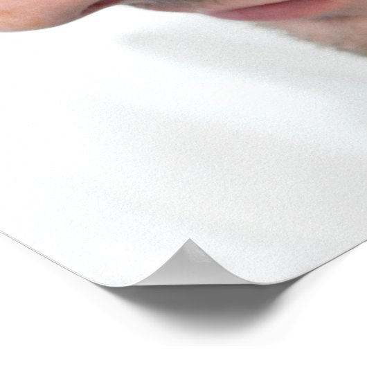 Modernes Männerhaar Poster (Ecke)