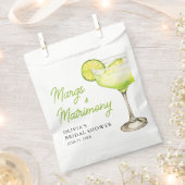 Modernes Margs & Matrimons Cocktail Brautparty Geschenktütchen (Ausgeschnitten)