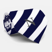 modernes Marineblau Krawatte (Gerollt)