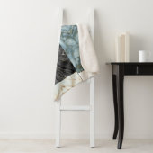 modernes Marmormuster Sherpadecke (Beispiel)