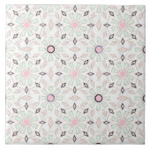 Modernes marokkanisches Marmorbild mit geometrisch Fliese (Vorderseite)