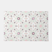 Modernes marokkanisches Marmorbild mit geometrisch Fußmatte (Vorderseite)