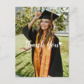 Modernes, maßgeschneidertes Foto, Abschluss Vielen Postkarte (Vorderseite)