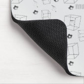 Modernes Mathematik Muster Mousepad (Ecke)