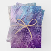 Modernes Mattiertes Wrapping Paper Flat Sheet Set Geschenkpapier Set (Beispiel)