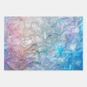 Modernes Mattiertes Wrapping Paper Flat Sheet Set Geschenkpapier Set (Vorderseite 3)