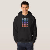 Modernes, mehrfaches Textzack Hoodie (Vorne ganz)