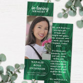 Modernes Memorial Gedicht Smaragdbeerdigung Leseze