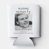 Modernes Memory-Foto Dosenkühler (Rückseite)