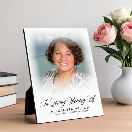 Modernes Memory-Foto Fotoplatte