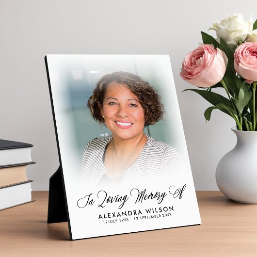 Modernes Memory-Foto Fotoplatte