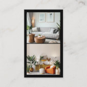 Modernes Mietobjekt Visitenkarte (Vorderseite)