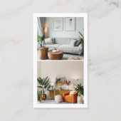 Modernes Mietobjekt Visitenkarte (Vorderseite)