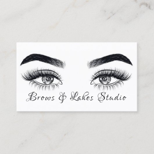 Modernes Mikroblading , Augenbrauen, bleibendes Ma Visitenkarte (Vorderseite)