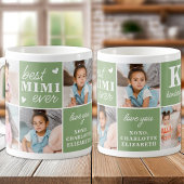 Modernes MIMI Personalisiert Großmutter 7 Multi-Fo Kaffeetasse