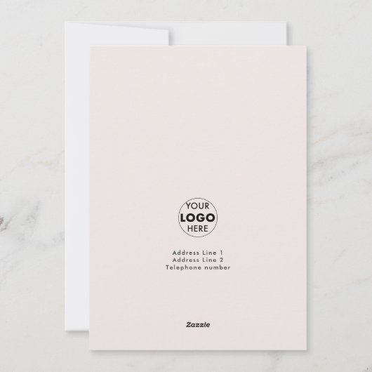 Modernes Minimal Bauble Muster Weihnachten (Rückseite)