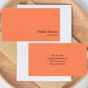 Modernes Minimal Bold & Trendy Beruflich Visitenkarte