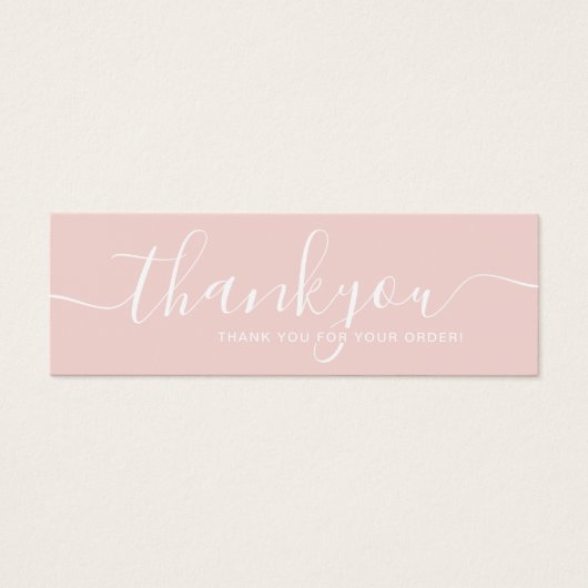 Modernes Minimal Business Vielen Dank für die Best (Vorderseite)