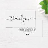 Modernes Minimal Business Vielen Dank für die Best (Schreibtisch)