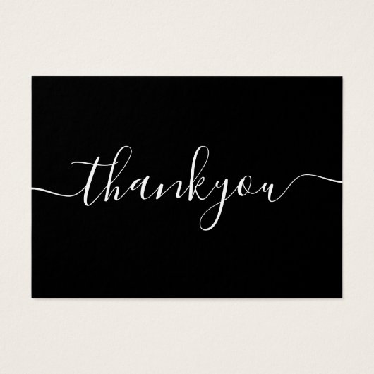 Modernes Minimal Business Vielen Dank für die Best (Vorderseite)