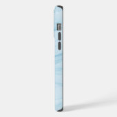 Modernes Minimal Classic Elegant Monogram iPhone Hülle (Linke Seite)