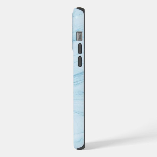 Modernes Minimal Classic Elegant Monogram iPhone Hülle (Linke Seite)