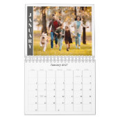 Modernes Minimal Ein Foto pro Monat Kalender (Jan 2027)
