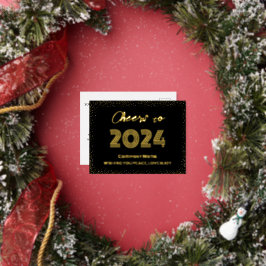 Modernes Minimal Elegant schreit zu Folien Feiertagspostkarte