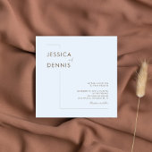 Modernes Minimal Elegantes Script Einladung