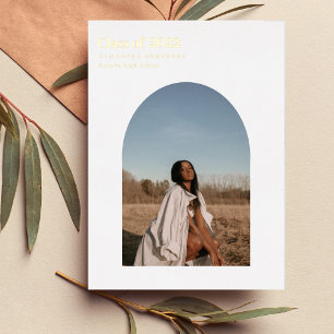 Modernes Minimal Foto Graduate Lago Maggiore Folieneinladung