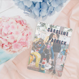 Modernes Minimal | Foto-Hochzeitdetails & Einladung