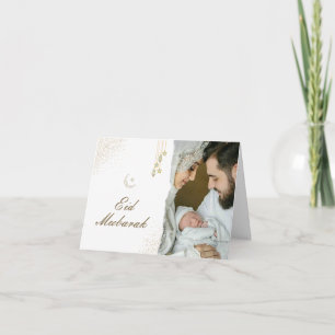 Modernes Minimal Islamisches Eid Mubarak-Foto